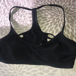 black bathing suit top from target
